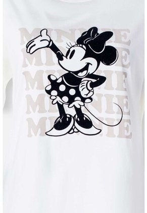 Camiseta De Minnie Mouse Regular Fit Para Mujer XS