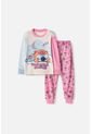 Pijama De Stitch Y Capybara Pantalón Largo Rosado Para Niña 2T A 6T 2T de Disney