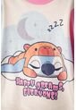 Pijama De Stitch Y Capybara Pantalón Largo Rosado Para Niña 2T A 6T 2T de Disney