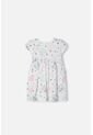 Vestido De Stitch Marfil Manga Corta Para Niña 2T A 5T 5T de Disney