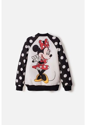 Chaqueta Minnie Mouse Con Cierre Rojo Paraiso Para Niña 12
