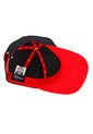GORRA MINNIE MOUSE DISNEY ORIGINAL PLANA NEGRO/ROJO OC CAPS de Disney