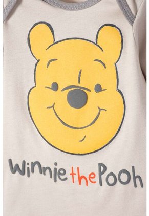 Pijama De Winnie The Pooh Multicolor Para Bebé Niño 3-6