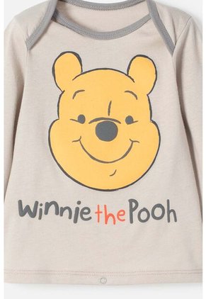 Pijama De Winnie The Pooh Multicolor Para Bebé Niño 3-6