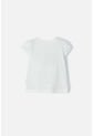 Camiseta De Blancanieves Marfil Estampada En Frente Para Niña 2T A 5T 5T de Disney