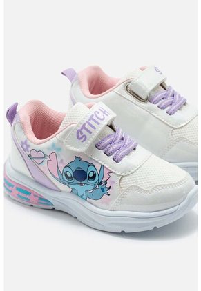 Tenis Con Luces De Stitch Multicolor Para Niña 28