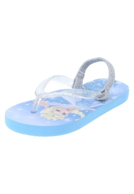 Sandalias Frozen Eva Para Niñas Pequeñas Azul Claro Disney 182618