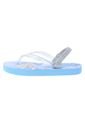 Sandalias Frozen Eva Para Niñas Pequeñas Azul Claro Disney 182618 de Disney