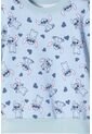 Conjunto De Stitch Pantalón Largo Azul Para Niña 2T A 5T 5T de Disney