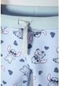 Conjunto De Stitch Pantalón Largo Azul Para Niña 2T A 5T 5T de Disney