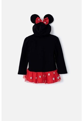 Buzo De Minnie Mouse Negro Con Bolero Para Niña 2T A 5T 5T