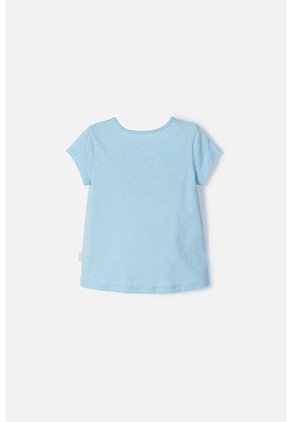 Camiseta De Stitch Azul Icónica Para Niña 2T A 5T 2T