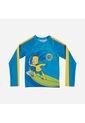 Camiseta De Baño Simpsons Manga Larga Amarillo Y Azul Para Niño 6 de Disney