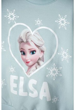 Conjunto De Frozen Con Pantalón Largo Verde Para Niña 2T A 5T 5T