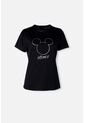 Camiseta De Mickey Mouse Regular Fit Para Mujer XS de Disney