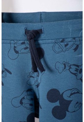 Conjunto De Mickey Mouse Azul De Pantalón Largo Para Niño 2T A 5T 3T