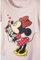 Camiseta De Minnie Mouse Manga Corta Rosado Para Niña 2T A 5T 4T de Disney