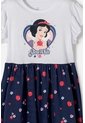 Vestido De Blancanieves Blanco Y Azul De Manga Corta Con Bolero Para Niña 4 de Disney