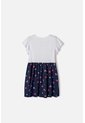 Vestido De Blancanieves Blanco Y Azul De Manga Corta Con Bolero Para Niña 4 de Disney
