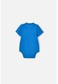Body De Mickey Mouse Manga Corta Azul Para Bebé Niño 18-24 de Disney