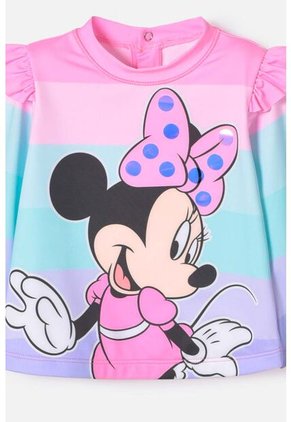 Conjunto Der Baño De Minnie Mouse Multicolor Para Bebé Niña 9-12