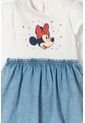 Vestido De Minnie Mouse Marfil Para Bebé Niña 12-18 de Disney
