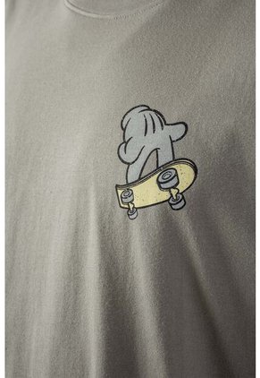 Camiseta De Mickey Mouse Regular Fit Para Hombre S