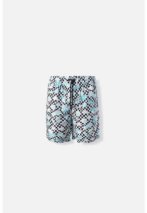 Pantaloneta De Baño De Mickey Multicolor Para Hombre L