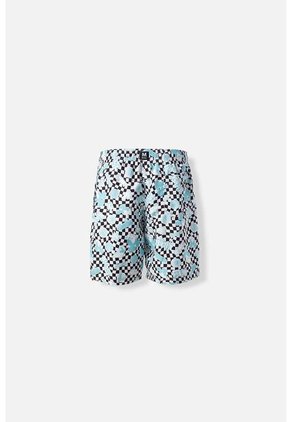Pantaloneta De Baño De Mickey Multicolor Para Hombre L