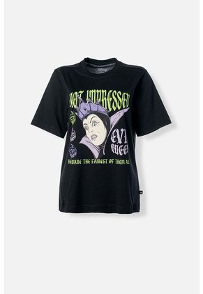 Camiseta Villanas Disney Regular Fit Para Mujer XS