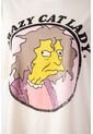 Camiseta De Los Simpsons Relax Fit Para Mujer L de Disney