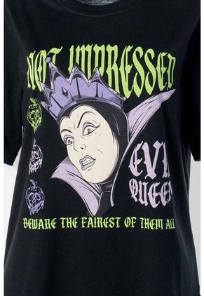 Camiseta Villanas Disney Regular Fit Para Mujer XS
