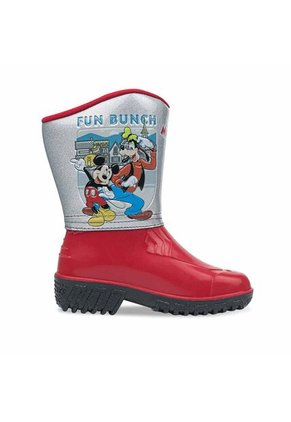 Botas De Lluvia Mickey Arafat Rojo Para Niño Disney