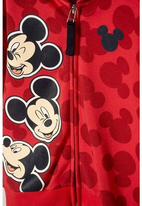 Buzo De Mickey Mouse Con Capucha Rojo Para Niño 2T A 6T 4T