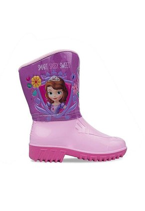 Botas De Lluvia Sofia Rayza Rosa Para Niña Disney