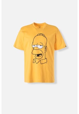 Camiseta De Los Simpson Regular Fit Para Hombre XS Disney