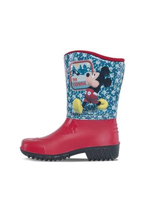 Botas De Lluvia Mickey Osama Rojo Para Niño Disney
