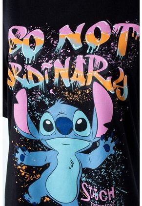 Camiseta De Stitch Regular Fit Para Mujer XS