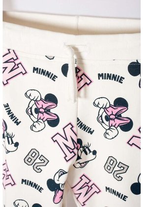 Conjunto De Minnie Mouse Con Buzo Marfil Para Niña 6