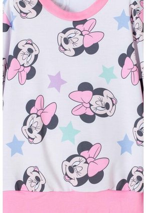Buzo De Minnie Mouse Cerrado Multicolor Para Niña 10
