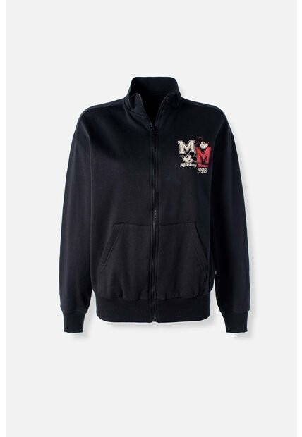 Buzo De Mickey Mouse Con Cierre Para Mujer S
