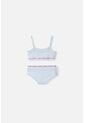 Conjunto De Top Y Panty De Stitch Azul Cielo Para Niña 8 de Disney