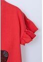 Camiseta De Minnie Mouse Roja Estampada Para Niña De 2T A 5T 4T de Disney