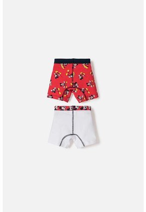 Pack X2 Boxer De Mickey Mouse Multicolor Para Niño 2T A 6T 2T