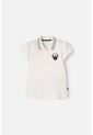 Camiseta Tipo Polo Minnie Mouse Marfil Para Niña 4 de Disney
