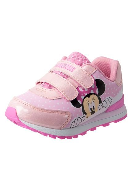 Zapatos Con Diseño De Minnie Para Niña Pequeña Rosa Claro Disney 196091
