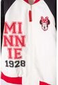 Chaqueta De Minnie Mouse Con Cierre Blanco Y Rojo Para Niña 4 de Disney