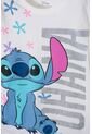 Camiseta De Stitch Marfil De Manga Corta Para Niña 8 de Disney