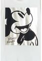 Camiseta De Mickey Mouse Manga Corta Marfil Para Niña 8 de Disney