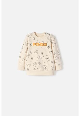 Buzo De Winnie The Pooh Cerrado Multicolor Para Bebé Niño 3-6 Disney